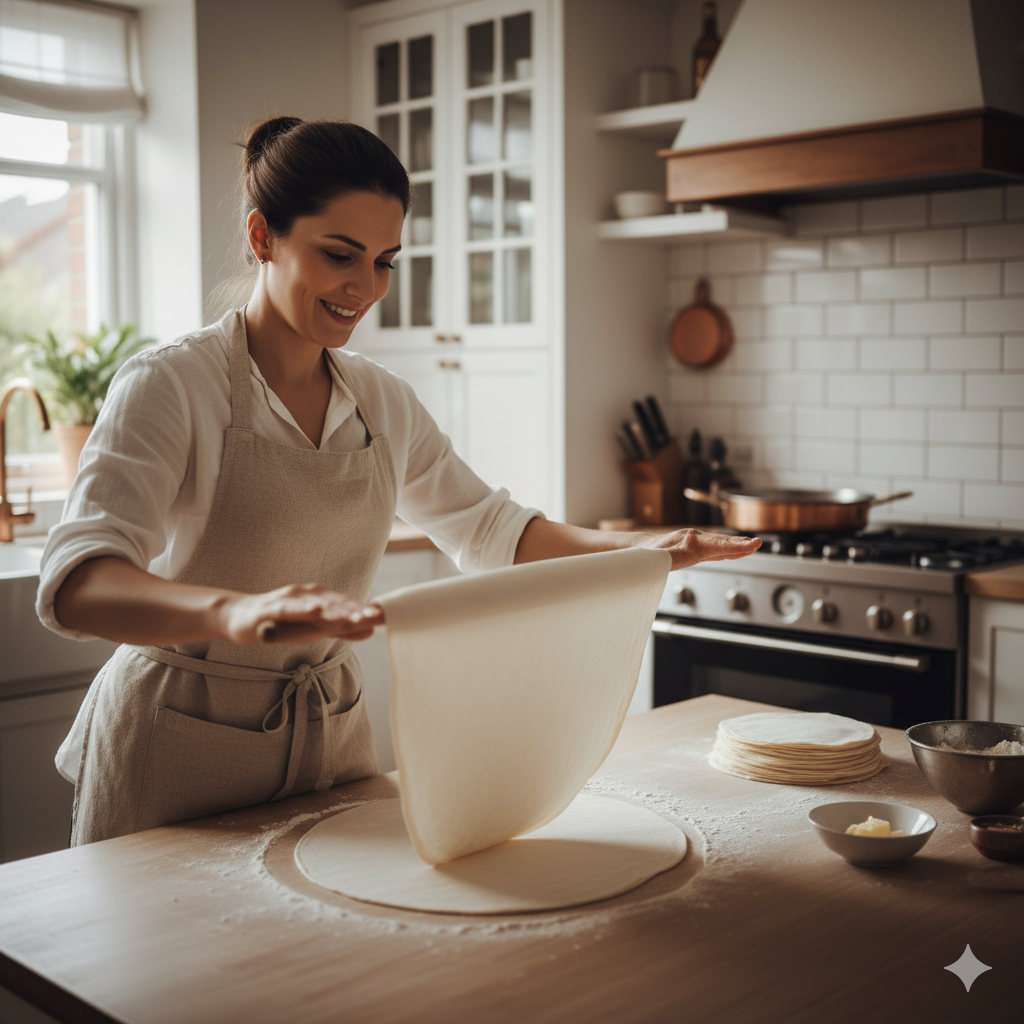 How to Master Turkish Phyllo Pastry (Yufka) - Complete Technique Guide