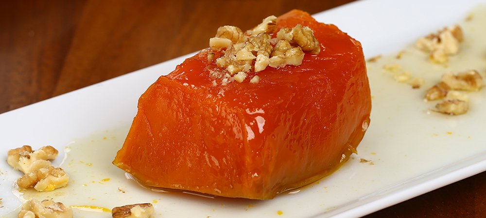 Turkish Pumpkin Dessert (Kabak Tatlısı)